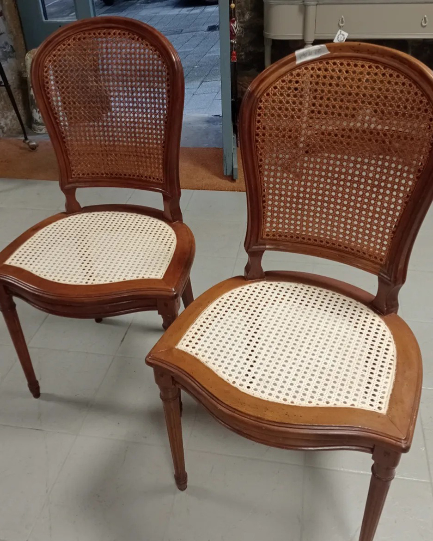Sillas restauradas