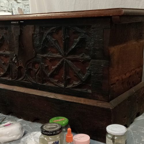 Restauración de baúl